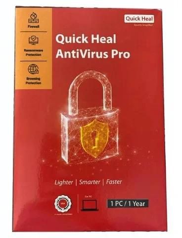 Quick Heal Antivirus Pro For 1pc