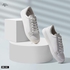 vbranda Flat Sneakers White Silver SN-2