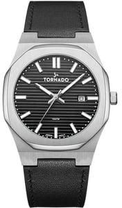 Tornado Spectra Men's Analog Black Dial Watch - T22002-slbb