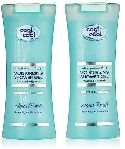 Cool & Cool Grow & Glow Aqua Fresh Moisturizing Body Shower Gel 200ml (Pack of 2)