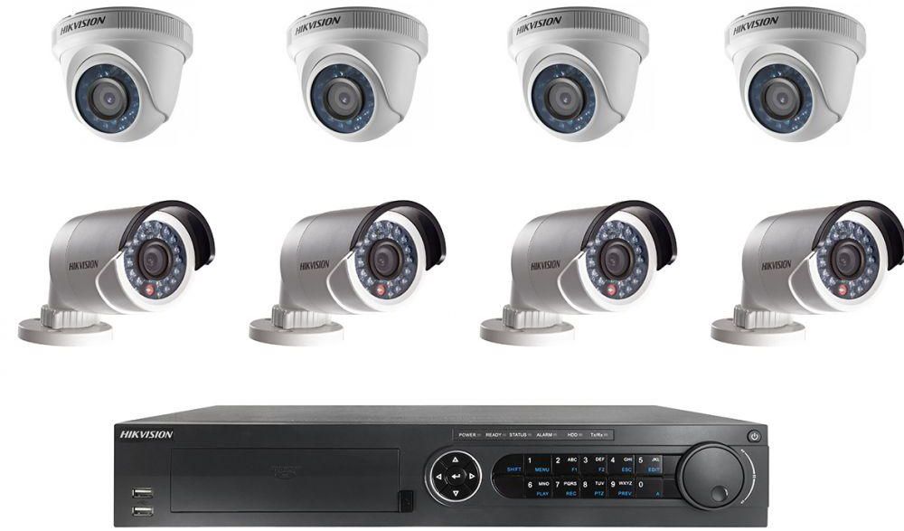 Hikvision , 8-Ch HD Security Camera Kit