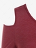 Plus Size Colorblock Cold Shoulder Asymmetric T-shirt - M | Us 10