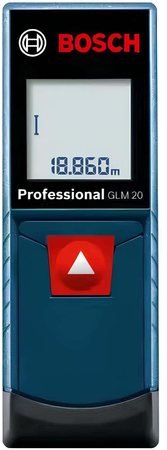 احصل على جهاز قياس المسافات بالليزر بوش بروفيشنال، 20 متر، GLM20 - ازرق اسود مع أفضل العروض | رنين.كوم