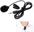 YW-001 3.5mm Mini Portable Tie Microphone Mic with Clip