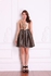 Short Dress for Women by Opera , Gold , Size 36 EU