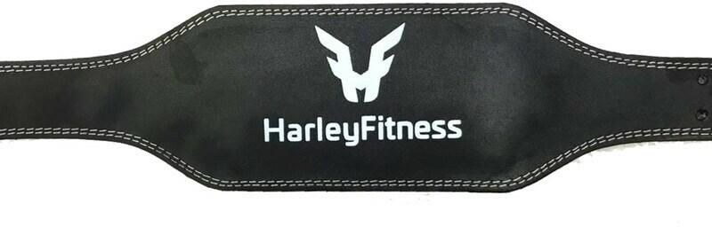 Harley Fitness Weight Lifting Genuine Leather Belt - Black/ XXXL