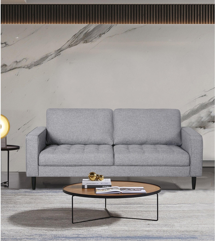 Cara 3-Seater Fabric Sofa
