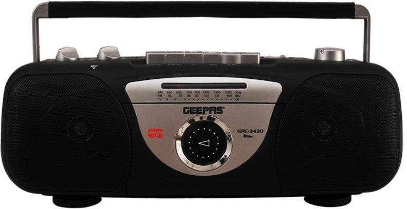 Geepas GRC3430 Portable Radio (Black)