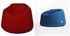 Penguin comfort bean bag flock - 70 * 95 - dark red + Penguin comfort bean bag flock - 70 * 95 - blue