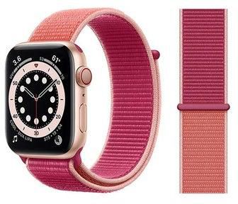 Replacement Band For Apple Watch Series 6/SE/5/4/3/2/1 Pomegranate