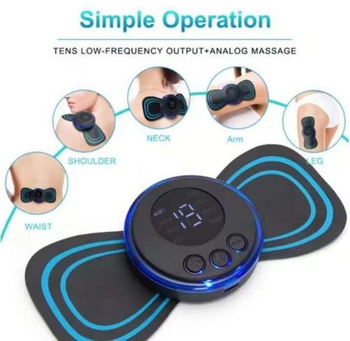 Portable Butterfly Design Mini Electric Neck Massager