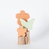 Trent Wooden Flower and Butterfly Showpiece - 16x11x26 cm
