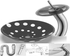 San George Design Glass Wash Basin With Waterfall Mixer + A Pop Up And Drain BBWMB 1021