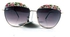 Nino Golden Metal Frame Sunglasses For Women + Cover IFS16-90-65