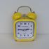 Clockamania SQUARE Bell Alarm Clock - Yellow