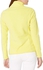 Sunset Women's Lever Quarter-Zip Polar Fleece Jacket Yellow
