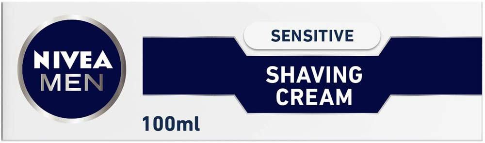 Nivea - Men Senstivie Shaving Cream 100Ml- Babystore.ae