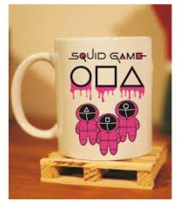 Squid Game Printed Mug Coffee Cup White