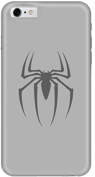 Stylizedd Apple iPhone 6/ 6S Premium Slim Snap case cover Matte Finish - Spidermark - Grey