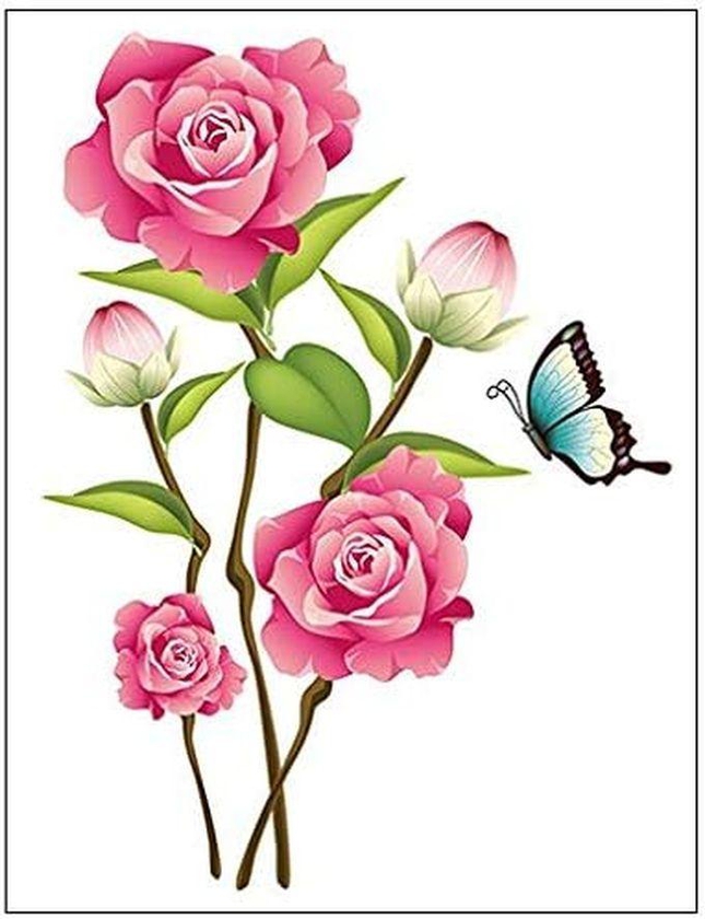 Decoration Peony Flower Butterfly