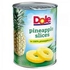 Dole pineapple slices in syrup 567g