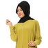 Afili Zippered Abaya for Women - Small, Light Green