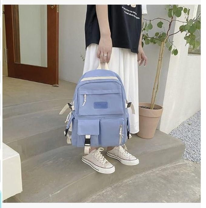 Fashion Unisex Backpack Large Capacity For School, Travel Laptop Pocket