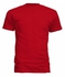 Plain Round Neck T-shirt - Red