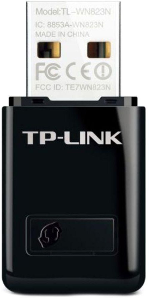 Wireless N Nano USB Adapter Black/Silver