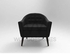 Madison Park Arm Chair - Black and Grey