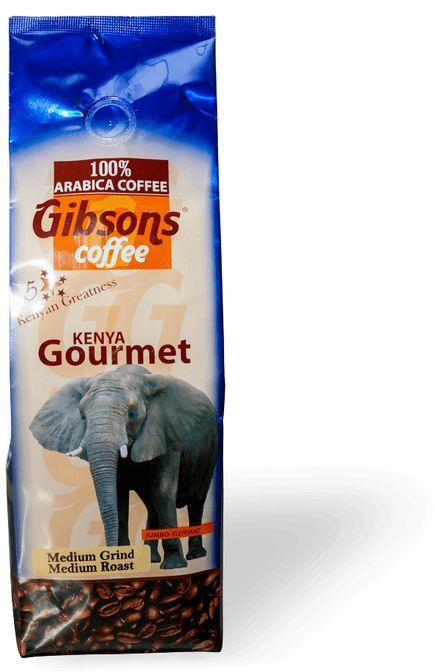 Gibsons Coffee Kenya Gourmet Medium Ground 250g - (Pack of 6)