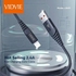 Vidvie CB491i Lightning Data Cable 2.4A - 120CM - Black