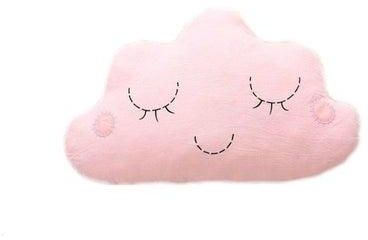 Decorative Cute Cloud Pillow Pink 30x50centimeter