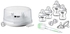 Tommee Tippee Closer To Nature Microwave Steam Sterlizer + Tommee Tippee Closer To Nature New Born Kit (Clear)