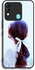 Tolwak Tecno Spark 8 Protective Case Cover Tie Hair With Hairband Girl Art Multicolor