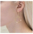 Alissa Drop Circle Earrings