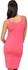 Chloe Mare Donna Dress for Women - L, Coral Pink