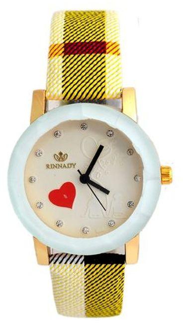 MON-103 Leather Watch - Multicolor