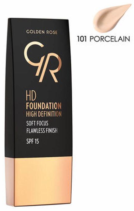 Golden Rose Foundation - HD Foundation High Definition 101 Porcelain