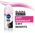 NIVEA Antiperspirant Roll-on for Women, Black & White Invisible Protection Original, 2x50ml