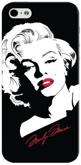 Stylizedd Premium Slim Snap Case Cover Gloss Finish for Apple iPhone SE / 5 / 5S - Marilyn Monroe