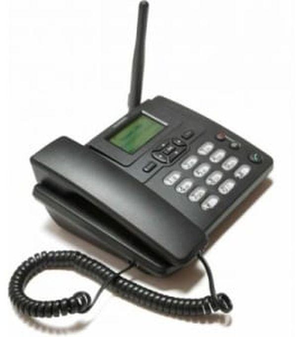 L Wireless Home/Office Desk Phone-Black.