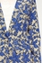 Floral Print Blazer - Blue Multicolour
