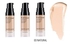 3 Pack Pro Full Cover Liquid Concealer, Waterproof Smooth Matte Flawless Finish Creamy Concealer Foundation for Eye Dark Circles Spot Face Concealer Makeup, Size:3×6ml/0.20Fl Oz, Natural