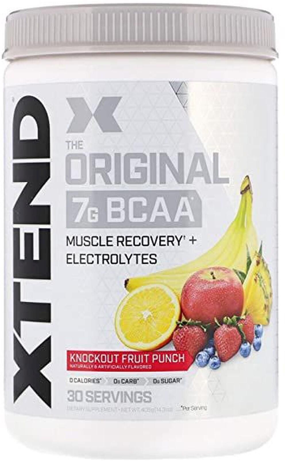 Scivation Xtend BCAA Original Knockout Fruit Punch Flavoured Dietary Supplement 420g