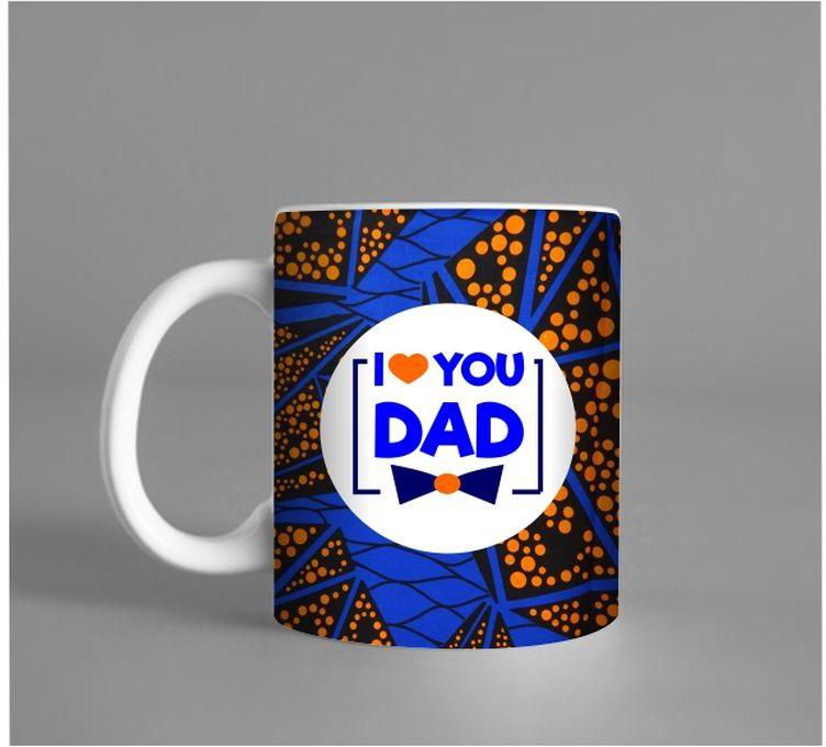 I Love You Dad 3 Custom Branded Ceramic Mug