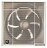 Toshiba Bathroom Ventilating Fan, 30 cm, Creamy - VRH30S1