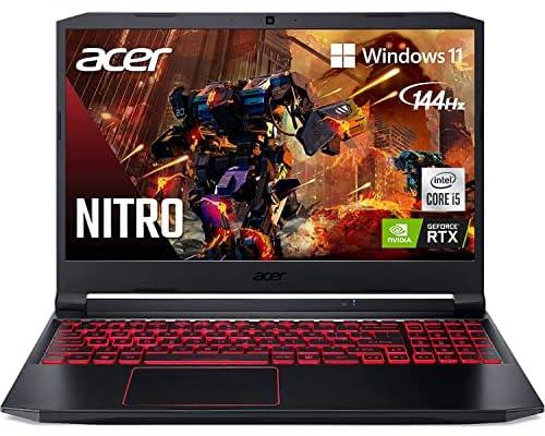 acer Nitro 5 Gaming Laptop, 15.6" FHD 144Hz IPS Display, Intel Core i5-10300H Processor, GeForce RTX 3050 Laptop Graphics, 32GB DDR4, 1TB NVMe SSD, Intel Wi-Fi 6, Backlit Keyboard, Windows 10