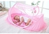 Happy Baby Baby Bath Set 7pcs - Pink+ Pop Up Baby Bed Net - Pink