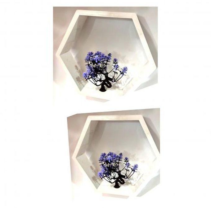 Artificial Flower Frame Set Of 2 Pieces Made In Turkey